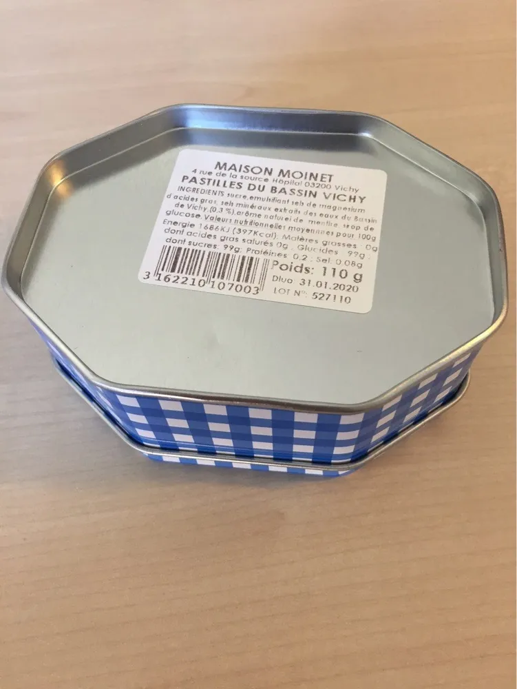 Pastilles du bassin vichy