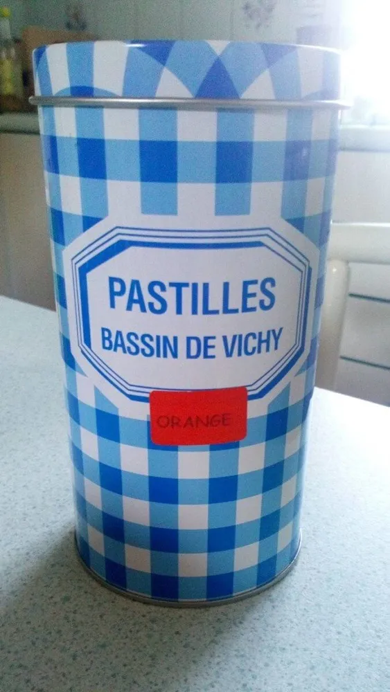 Pastilles du bassin de vichy arôme orange