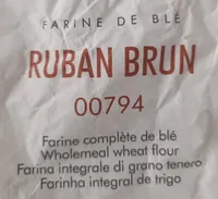 Farine de blé ruban brun 00794