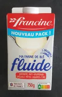 Farine de blé fluide