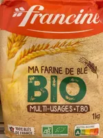 Ma farine de blé bio T80