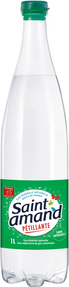 St Amand Eau Minérale Naturelle Pétillante 1L