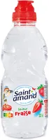 St Amand Eau Minérale Naturelle aromatisée FRAISE 33CL Bouchon Sport