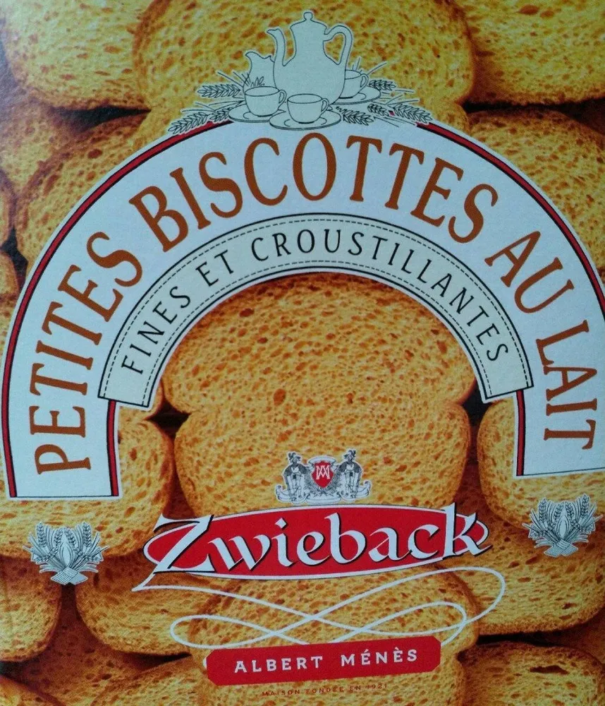 Zwieback - Petites Biscottes Suisses au Lait