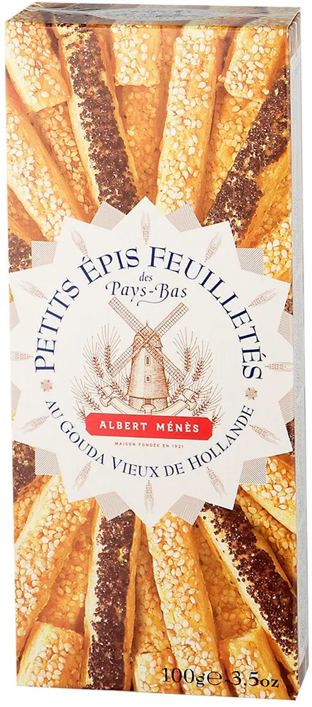 Petits Epis Feuilletés au Gouda Vieux de Hollande