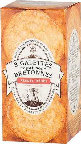 Galettes Epaisses Bretonnes au Beurre de Baratte Demi-Sel