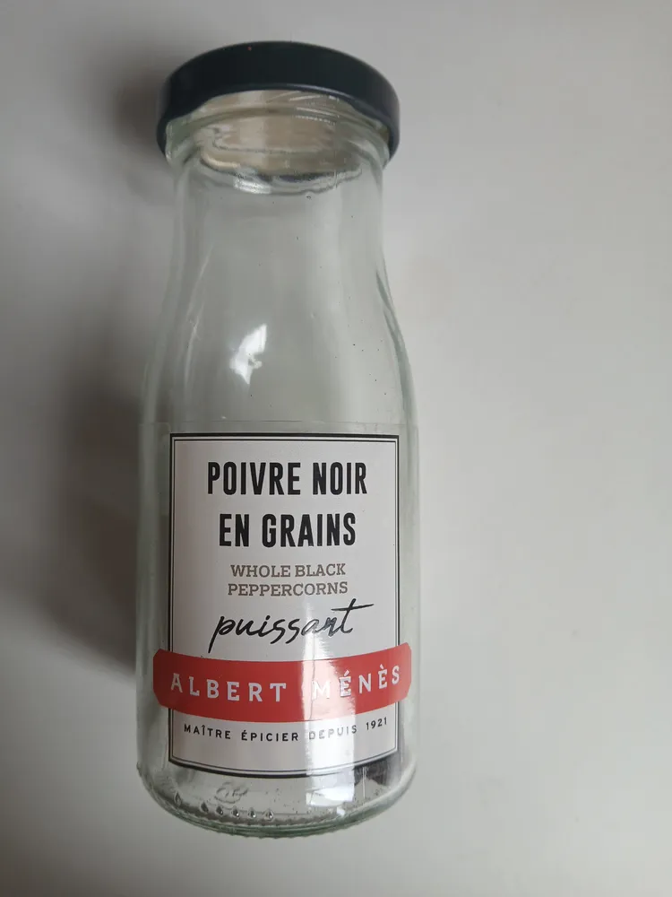 Poivre noir en grains