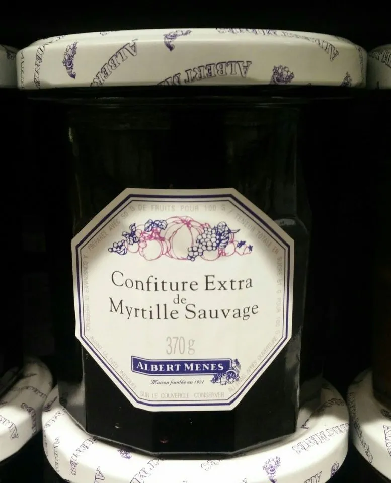 Confiture Myrtille
