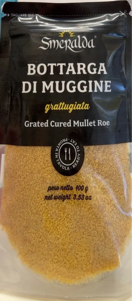 Bottarga di muggine grattugiata