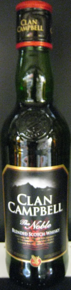 Whisky Ecosse blended sans âge 35 cl Clan Campbell