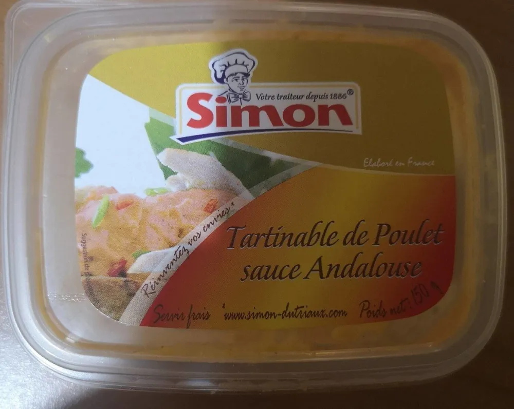Tartinable de poulet
