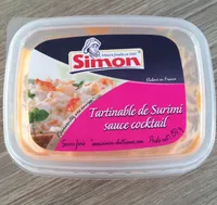 Tartinable de surimi sauce cocktail