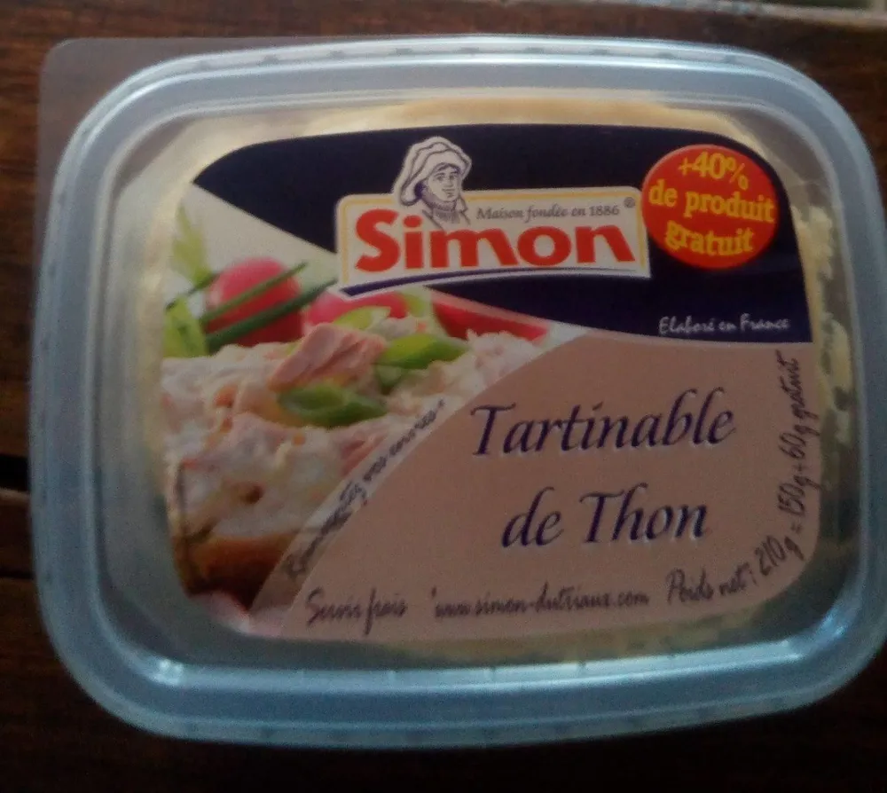 Tartinable de thon