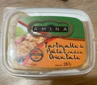 Tartinads de poulet orientale