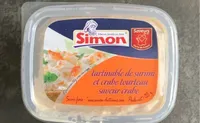 Tartinable de surimi et crabe tourteau