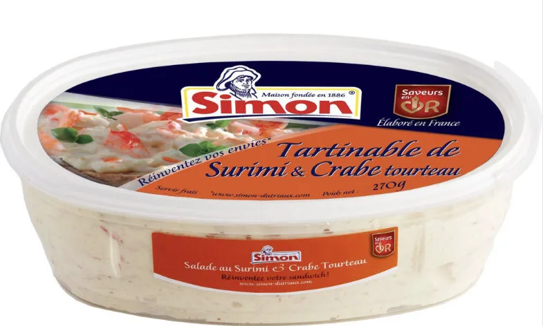 Tartinable de surimi & crabe tourteau