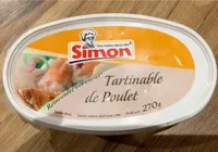 Tartinable de poulet