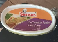 Tartinable de Poulet sauce curry