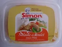 Salade de Poulet sauce Pitta