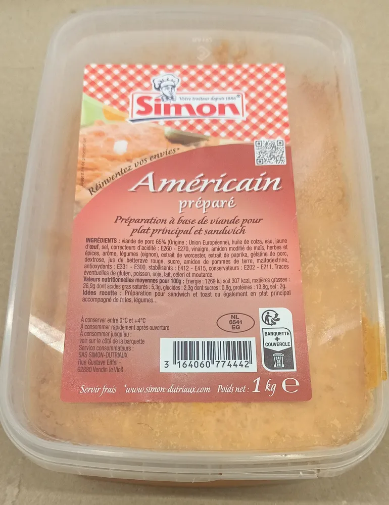 Simon Dutriaux prepare americain