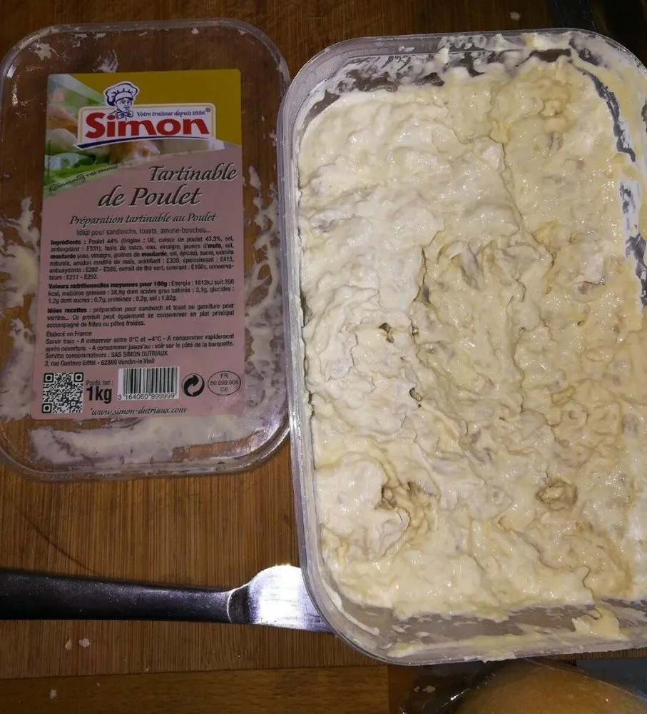 Tartinable de poulet