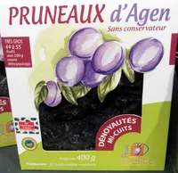 Pruneaux d'Agen dénoyautés mi-cuits