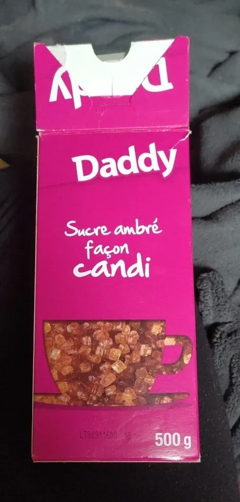 Sucre ambré façon candy