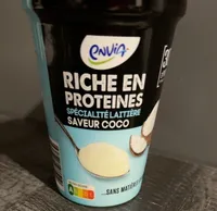 Spécialité laitiers, saveurs, coco, riche en protéines