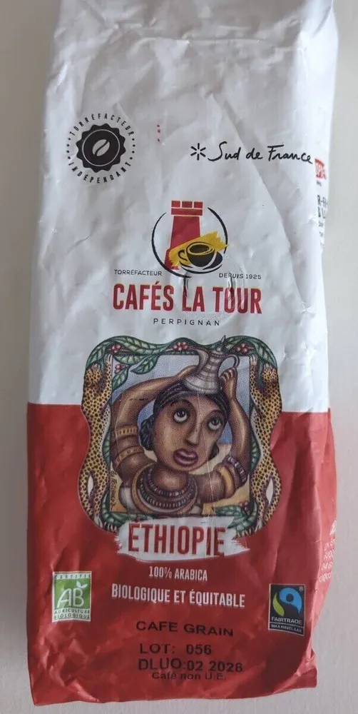 Café La Tour Éthiopie biologique et équitable