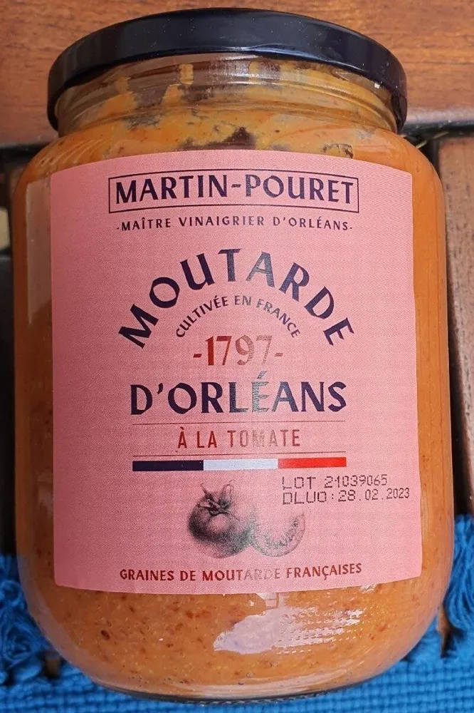 Moutarde d'Orléans à la tomate
