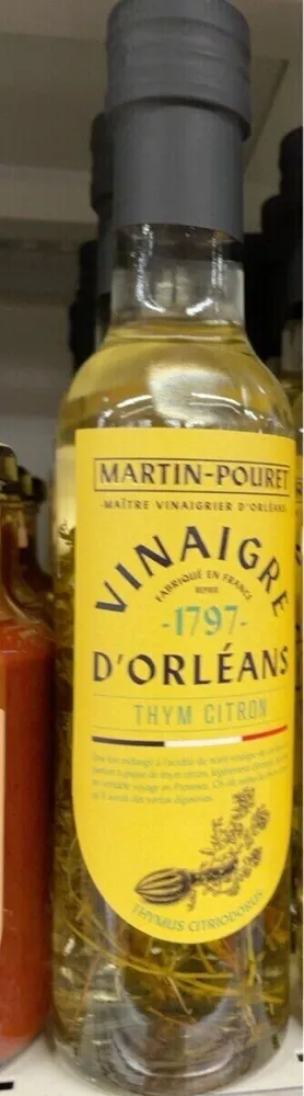 Vinaigre thym citron