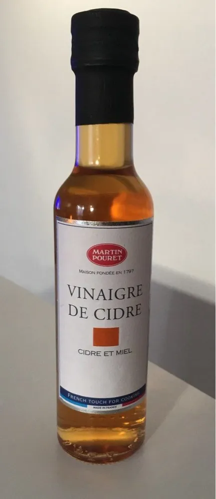 Vinaigre de cidre de Normandie au Miel du Gâtinais