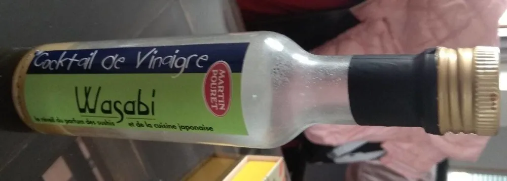 Coktail de vinaigre wasabi