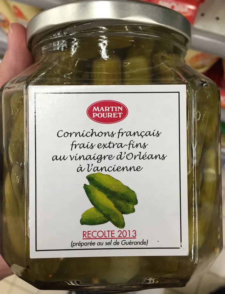 Cornichons Français extra-fins au vinaigre d'Orléans