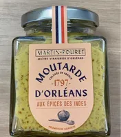 Moutarde d'Orléans Epices des Indes
