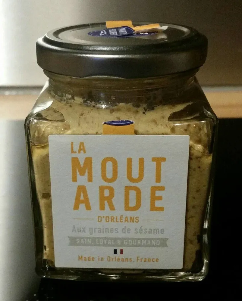 La Moutarde d'Orléans aux graines de sésame