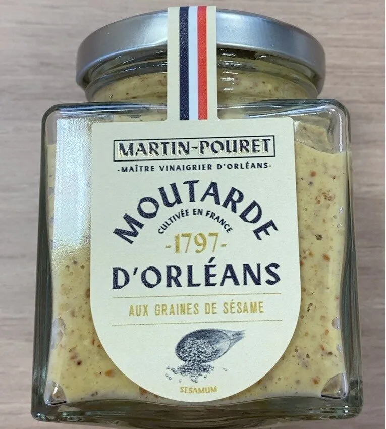 Moutarde d'Orléans aux graines de sésame