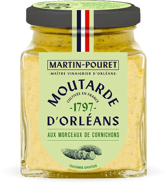Moutarde aux morceaux de cornichons