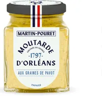 Moutarde aux graines de pavot