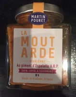 Moutarde d'Orléans au piment d'Espelette A.O.P