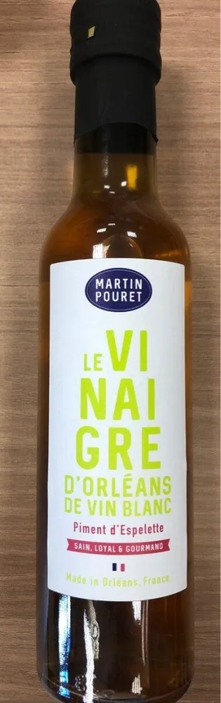 Vinaigre d'Orléans au Piment d'Espelette