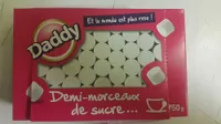 Sucres ronds en demi-morceaux