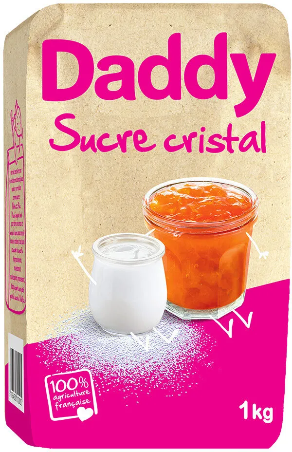 Daddy cristal sachet 1kg - gamme courants