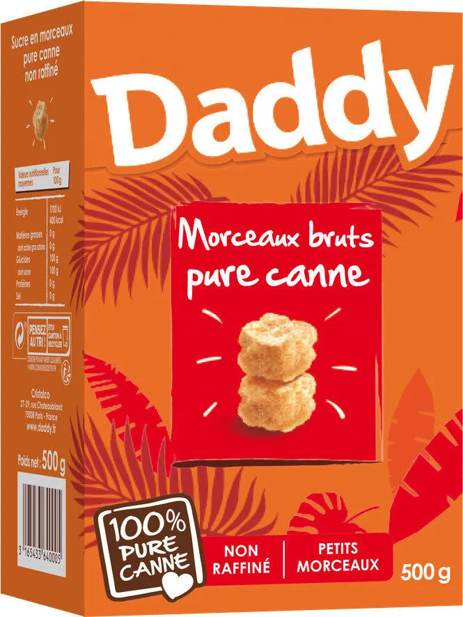 Morceaux pure canne