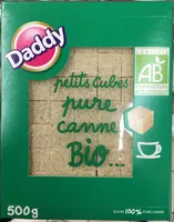 Daddy petits cubes pure canne bio