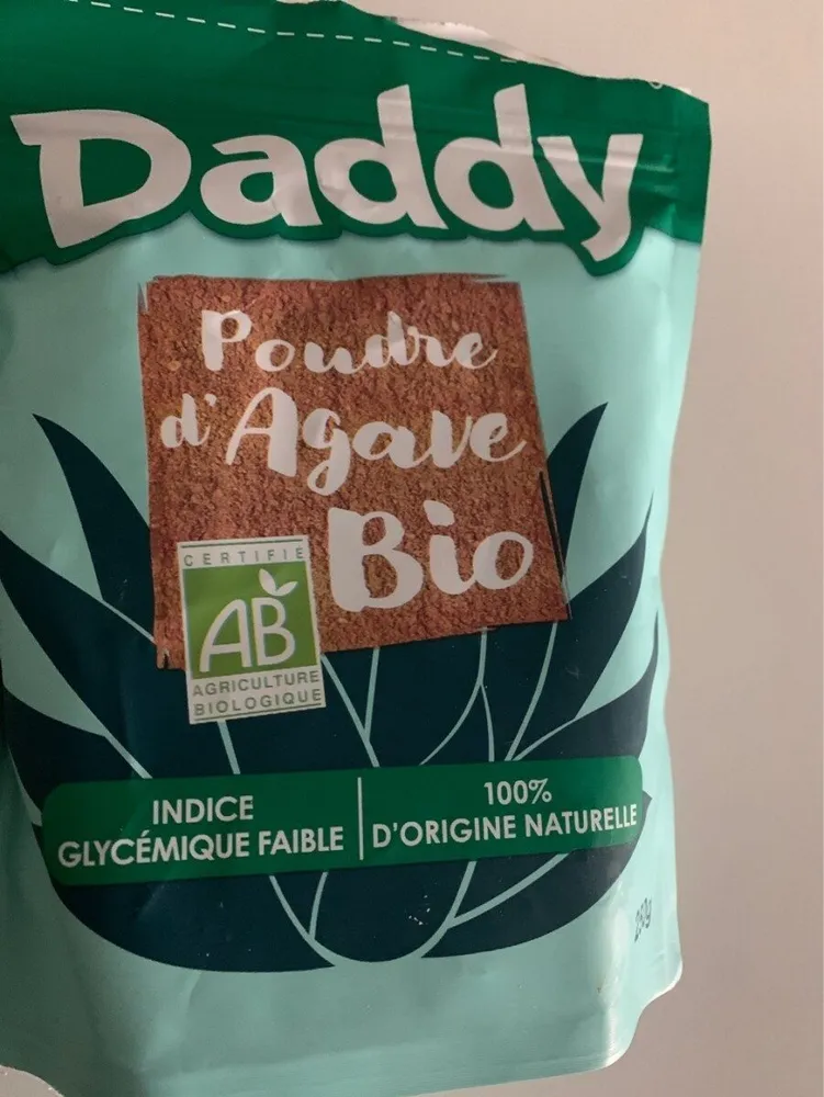 Poudre d'agave bio