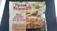 Poelee de riz ,et de légumes et de saint Jacques