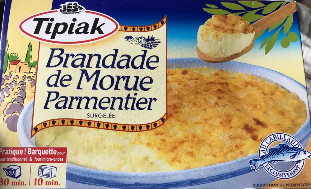 Brandade de morue parmentier