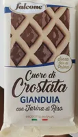 Cuore di crostata Gianduia con Farina di riso