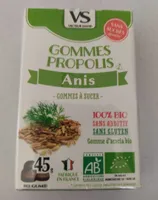 Gommes propolis anis